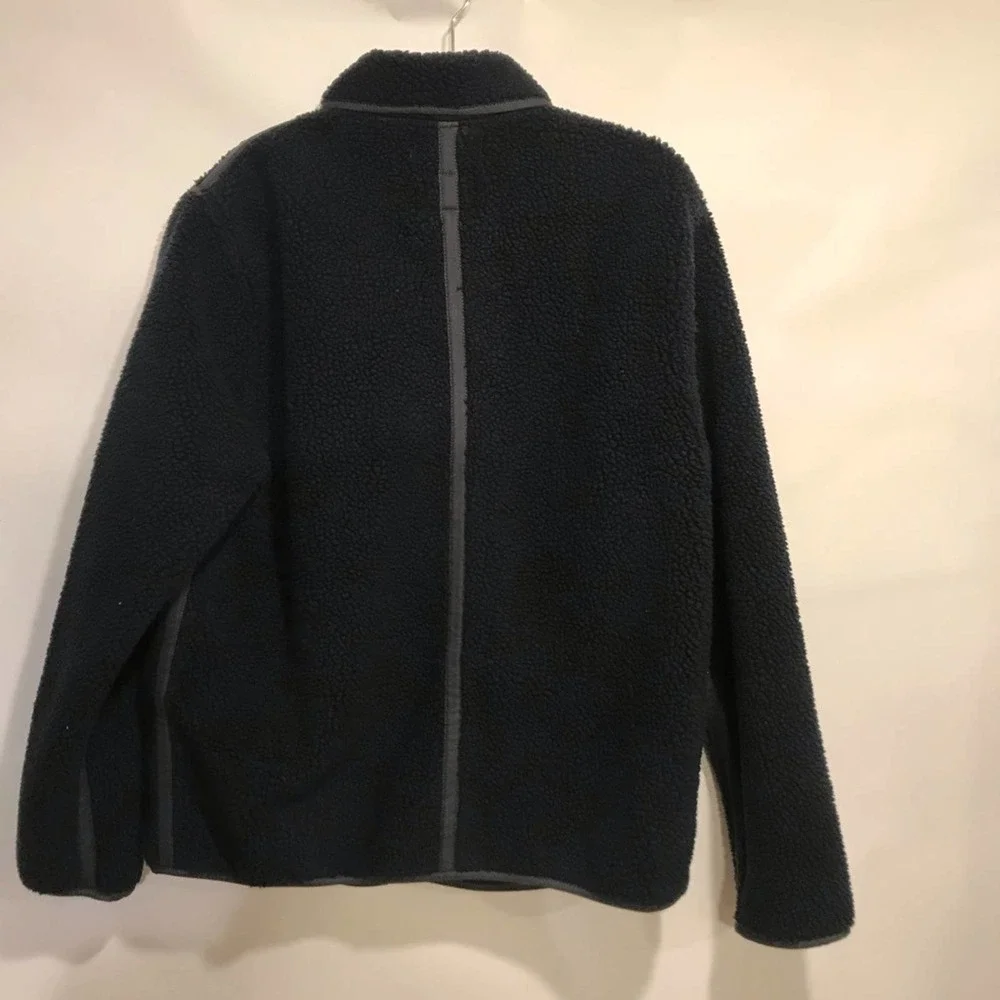 J.Crew Nordic Sherpa Fleece Shawl Collar Jacket